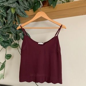 Lush Crop Flowy Tank, S